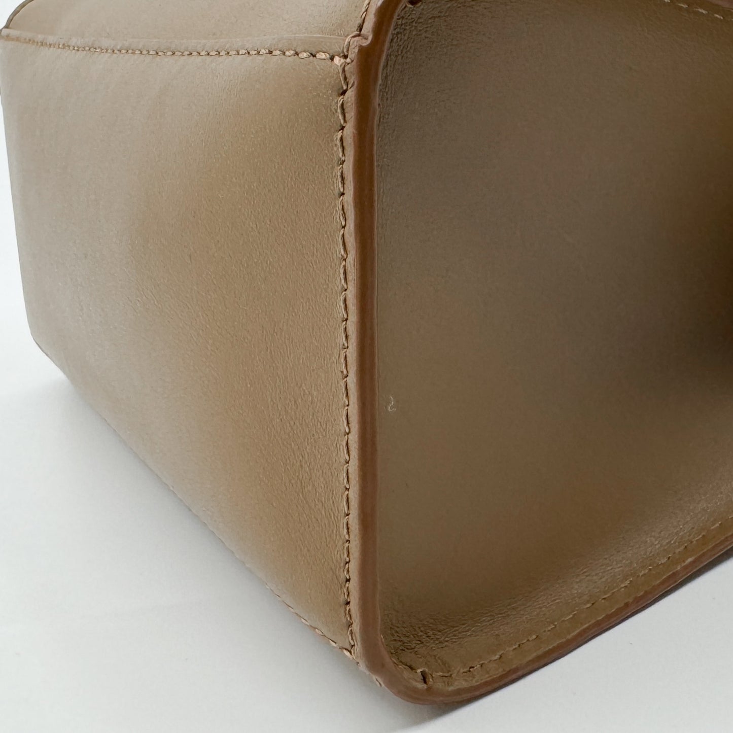 DeMellier London Toffee Brown Smooth Leather Nano Montreal Bag