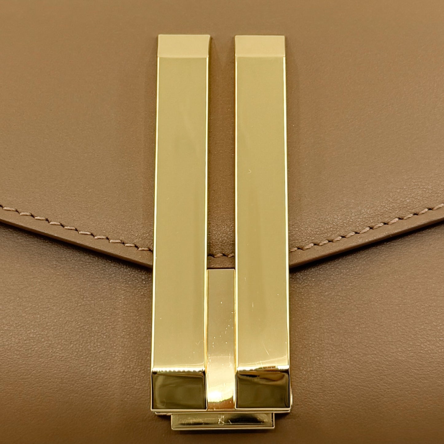 DeMellier London Toffee Brown Smooth Leather Nano Montreal Bag