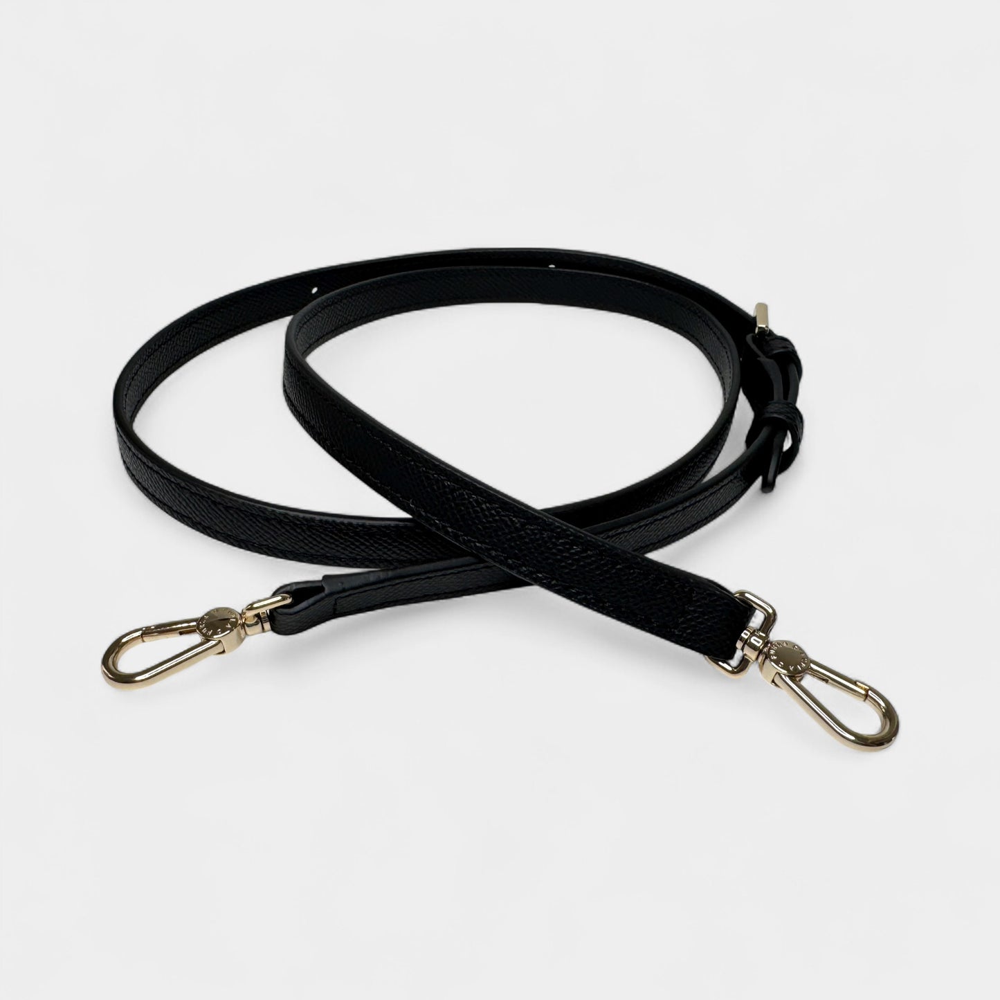 Furla Black Grainy Leather Venere Mini Crossbody Bag