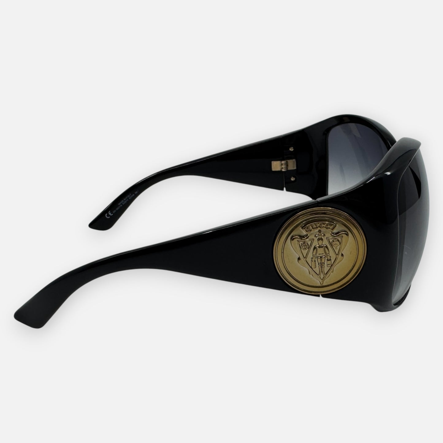 Gucci Black Square GG Logo Sunglasses GG 3027/S