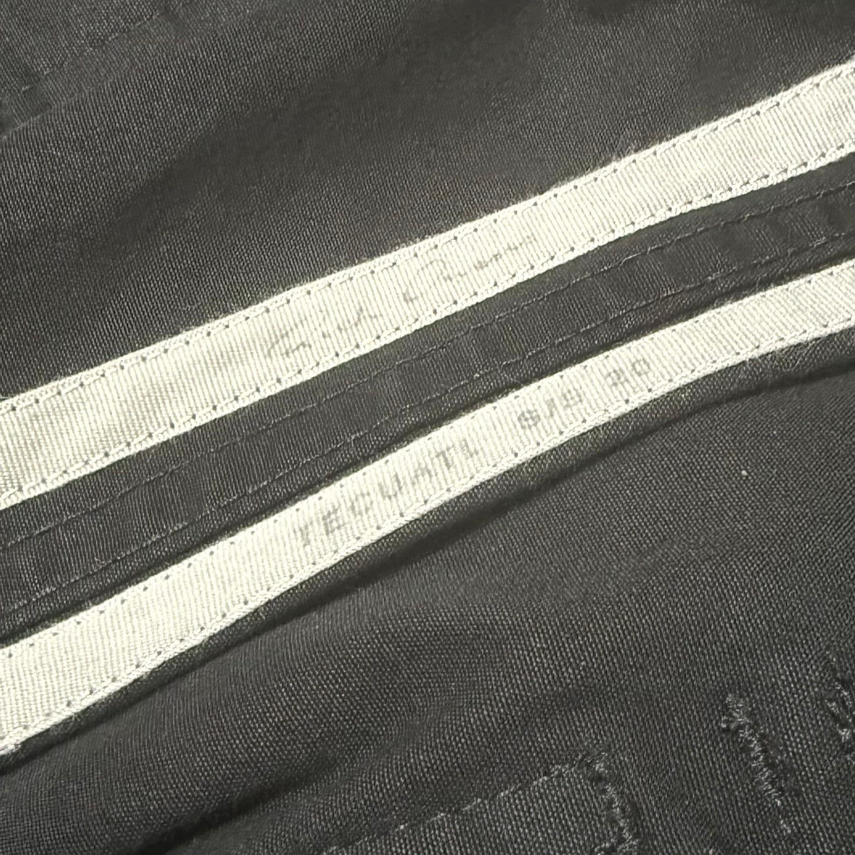 Rick Owens Bauhaus Bela Black Cropped Cargo Pants Large ~ AU12-14