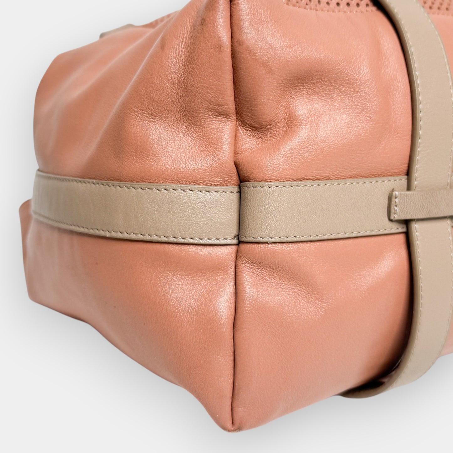See By Chloe Blush Pink Leather Medium Tote Bag
