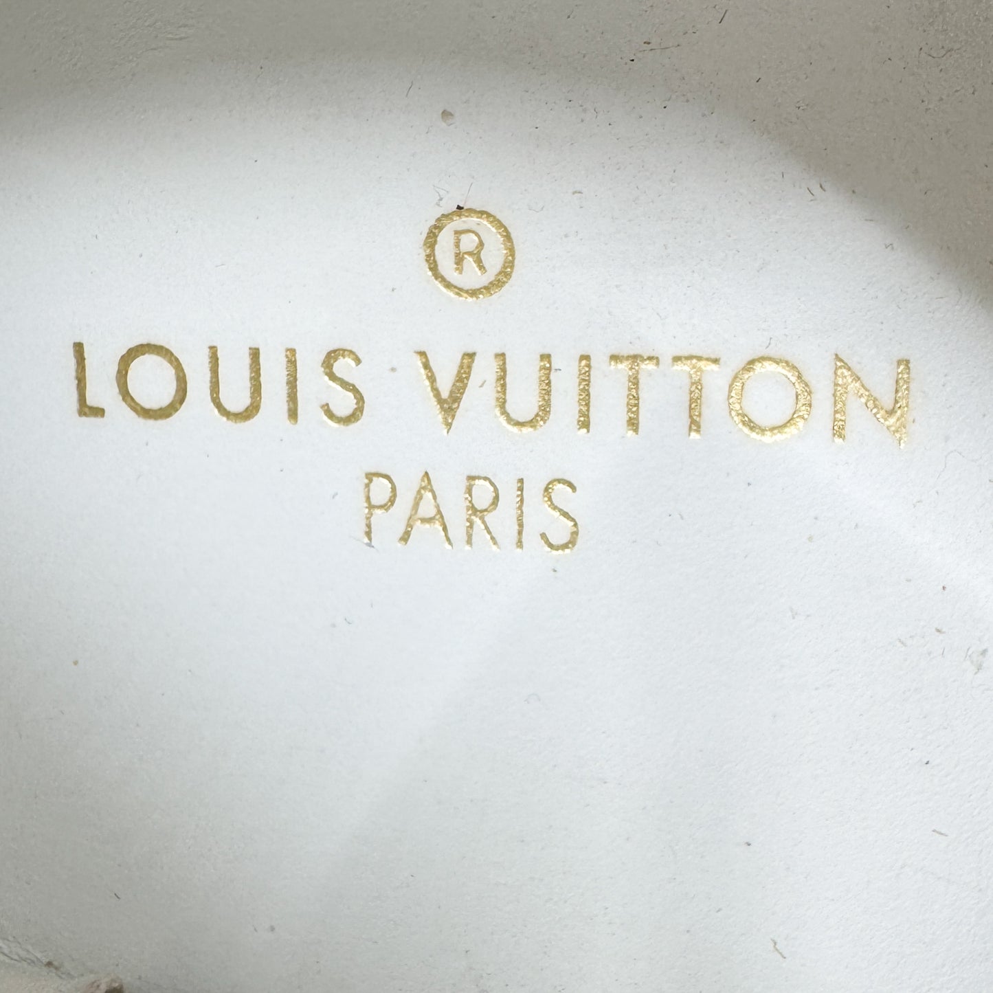 Louis Vuitton White Leather & Monogram Canvas Run Away Sneakers EU38 ~ AU7