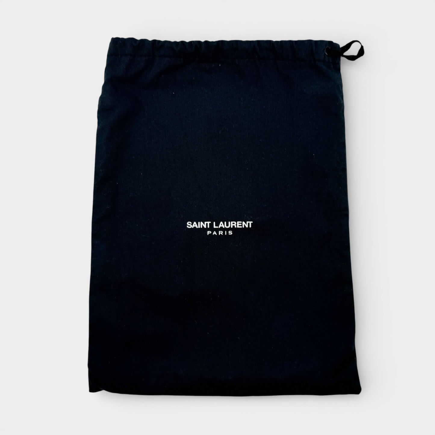 Saint Laurent Black Cassandre Envelope Wallet On Chain Bag