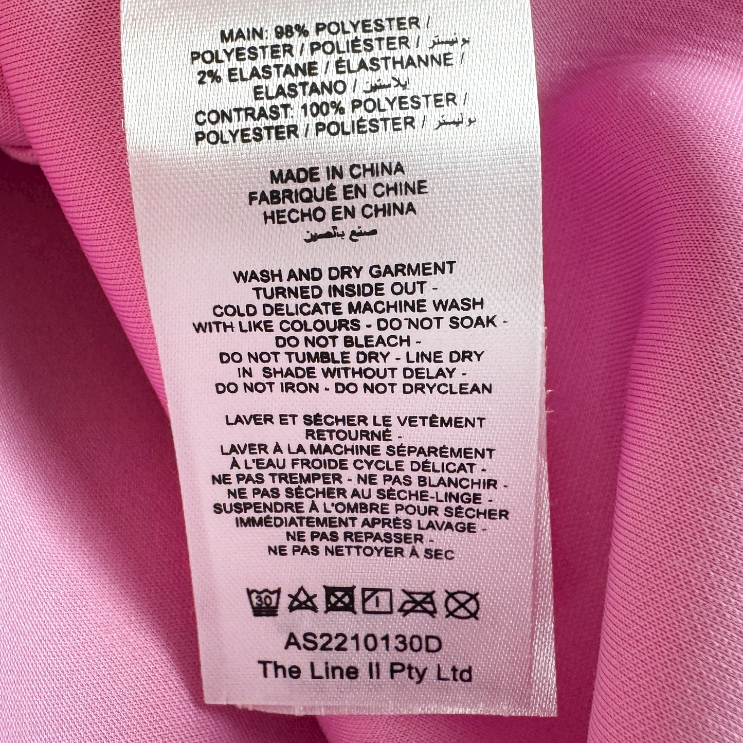 Acler Pop Pink Habana Fitted Midi Dress Small ~ AU8