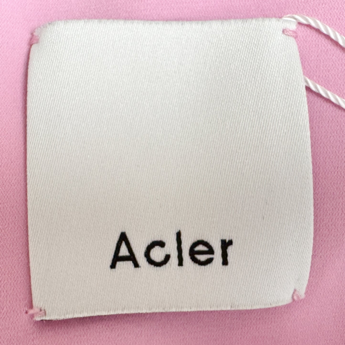 Acler Pop Pink Habana Fitted Midi Dress Small ~ AU8