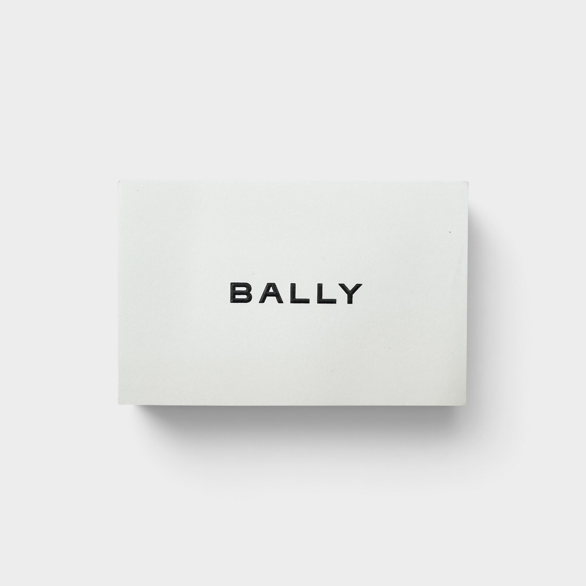 Studio61 Preloved Boutique Sydney white Bally brand authenticity card with black logo lettering