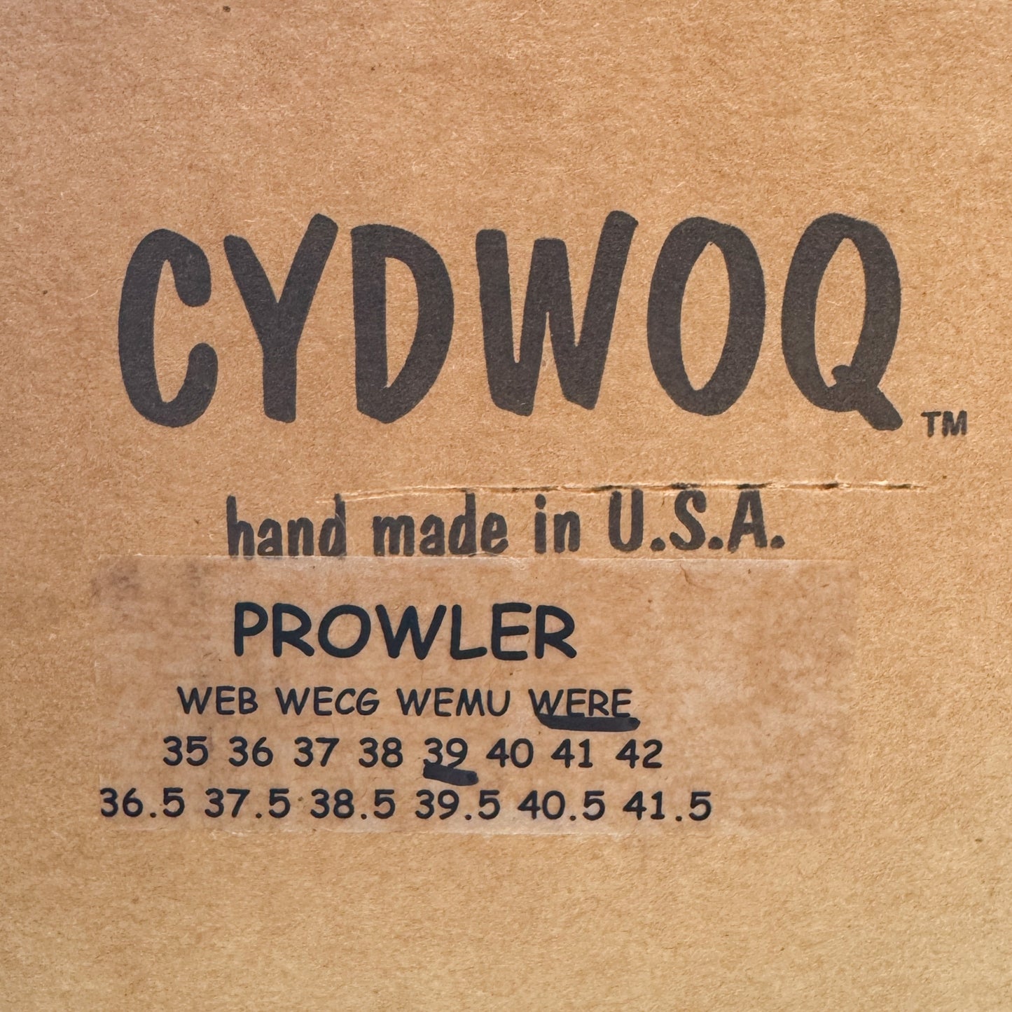 CYDWOQ Terracotta Brown Vintage Knit Leather Lace Prowler Sandals EU39 ~ AU8