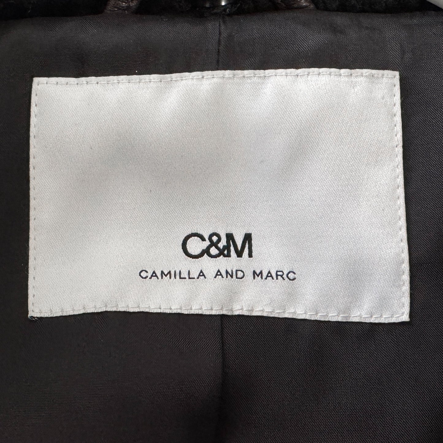 Camilla and Marc Merlot Lambs Leather Bradman Jacket AU12 ~ Medium