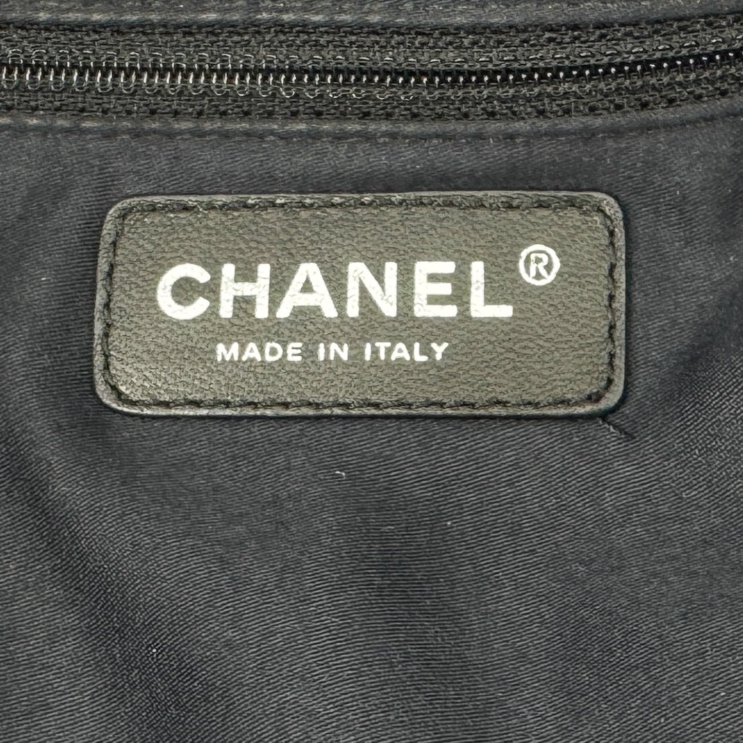 Chanel Black Quilted Patent Leather Brilliant Cells Tote Bag