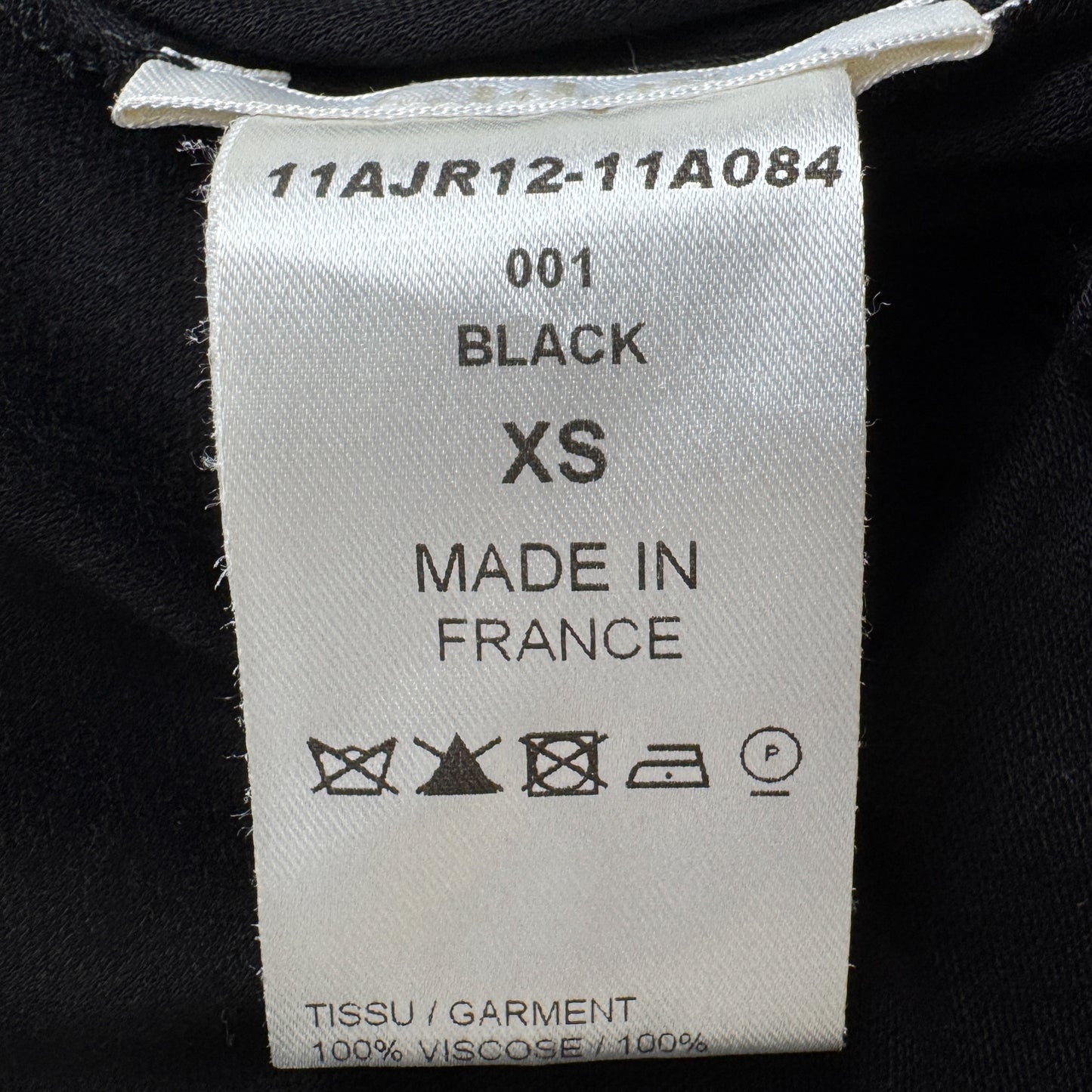 Chloe Black Jersey Sun Dress Small ~ AU8