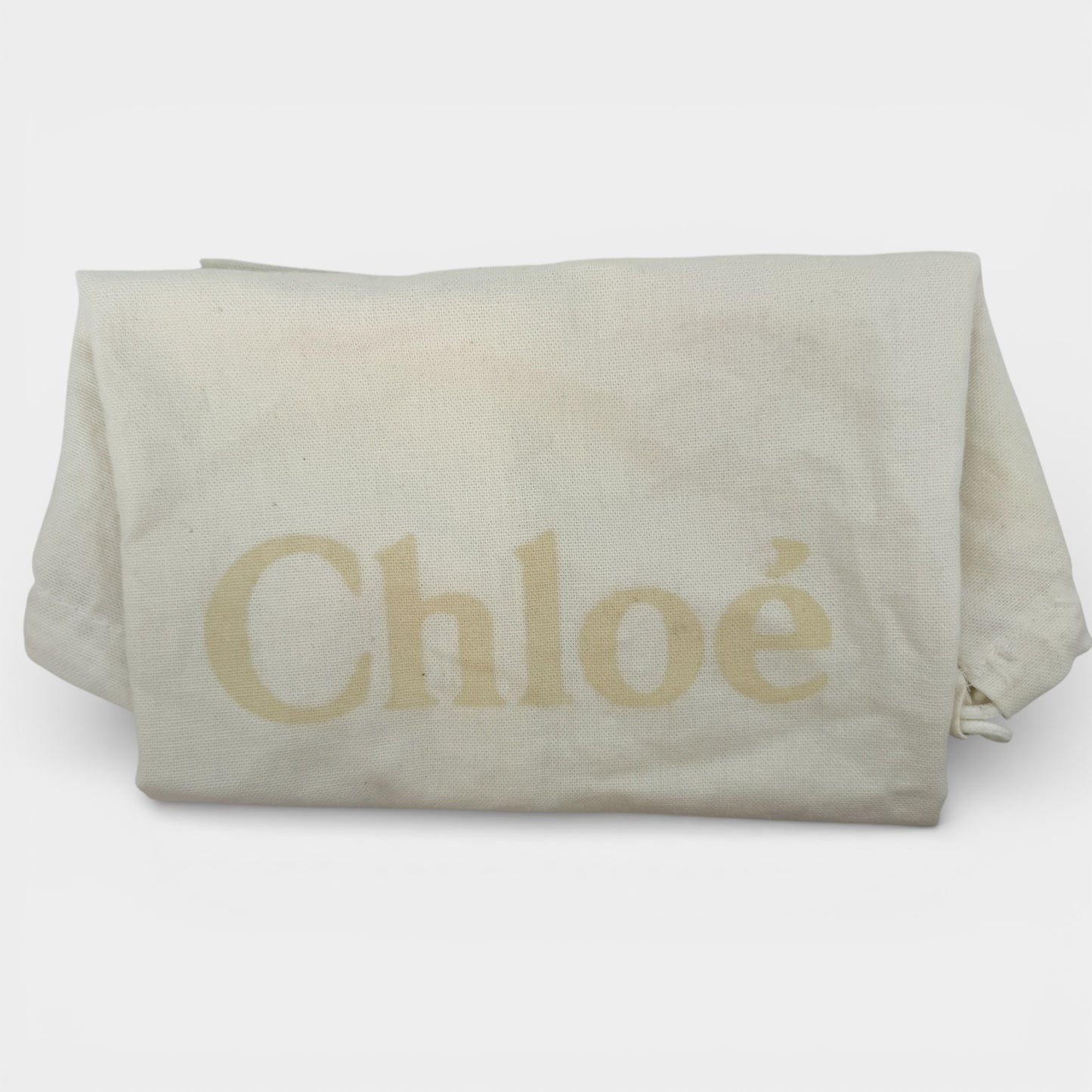 Chloe Vintage Brown Leather Small Paddington Handbag