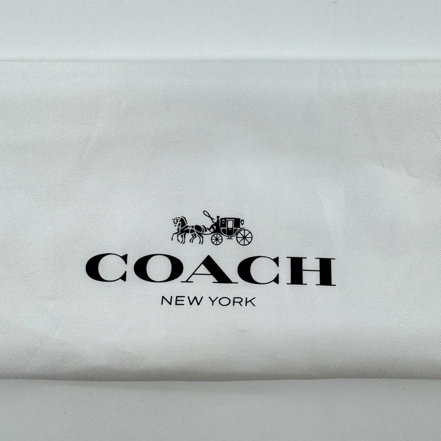 Coach Black Washed Denim Soft Tabby 26 Shoulder Bag