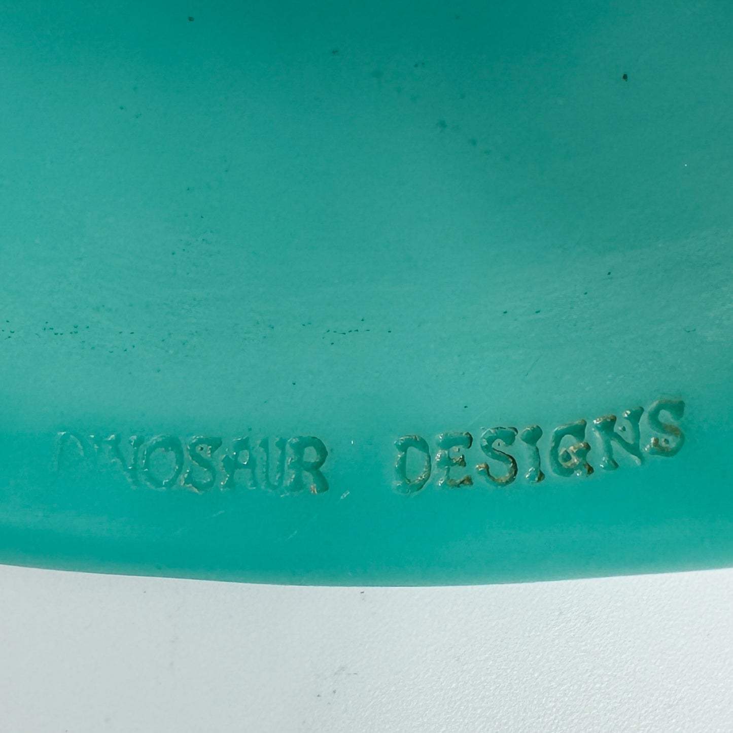 Dinosaur Designs Turquoise Blue Chunky Resin Bracelet Small