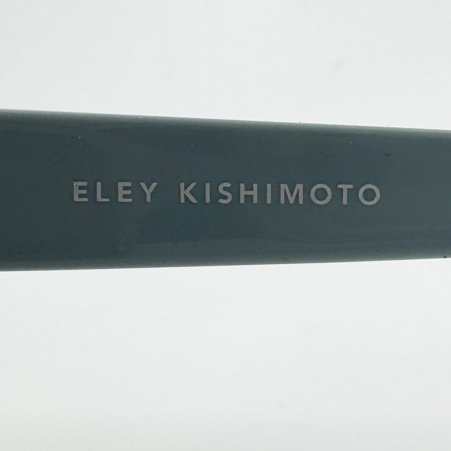Eley Kishimoto Pale Blue Round Sunglasses