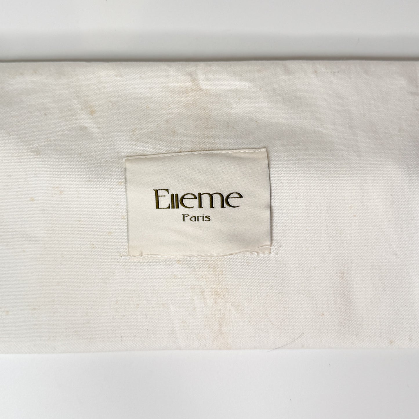 Elleme Tan Leather Chouchou Baguette Envelope Shoulder Bag