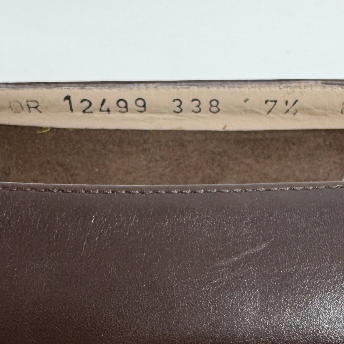 Salvatore Ferragamo Vintage Brown Leather Vara Bow Shoes AU7.5 ~ EU38