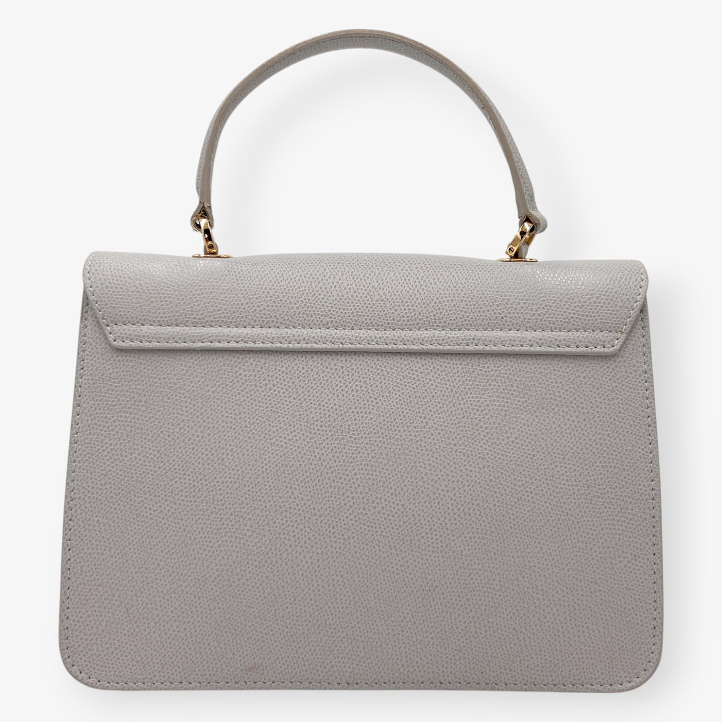 Furla Metropolis Grey Leather Crossbody & Top Handle Bag