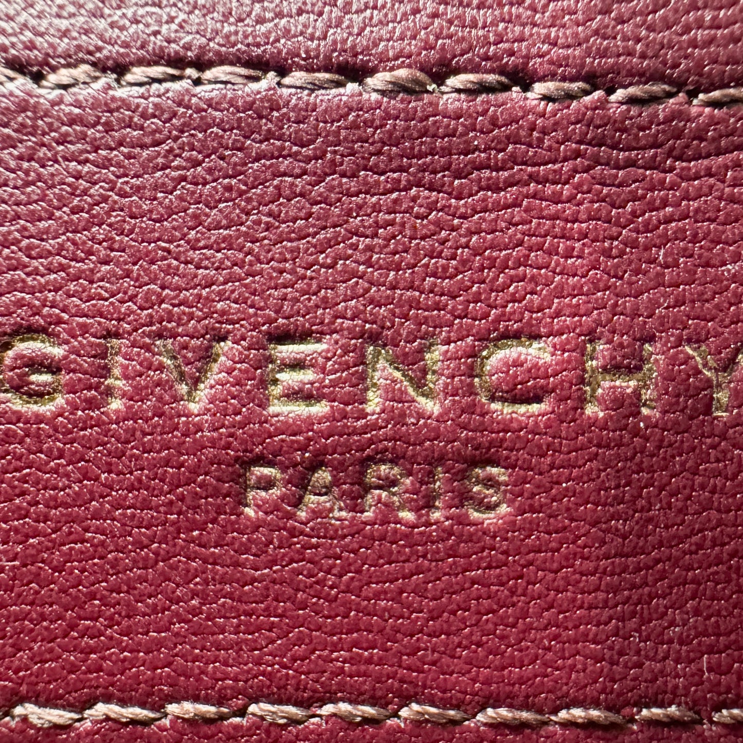 Givenchy Storm Grey Eden Mini Croc Effect Leather Bag