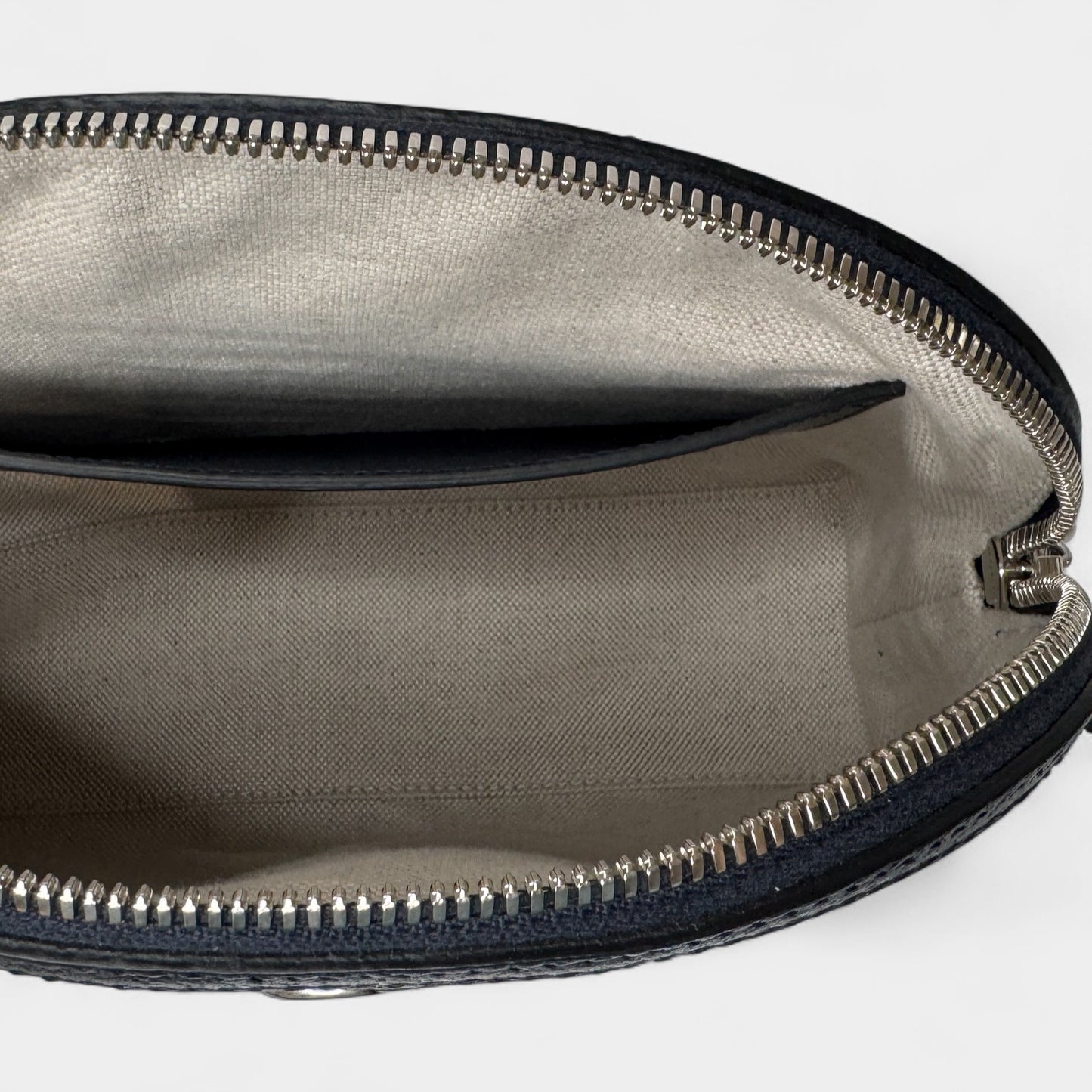 Gucci GG Supreme Monogram Navy Red Stripe Ophidia Crossbody Bag