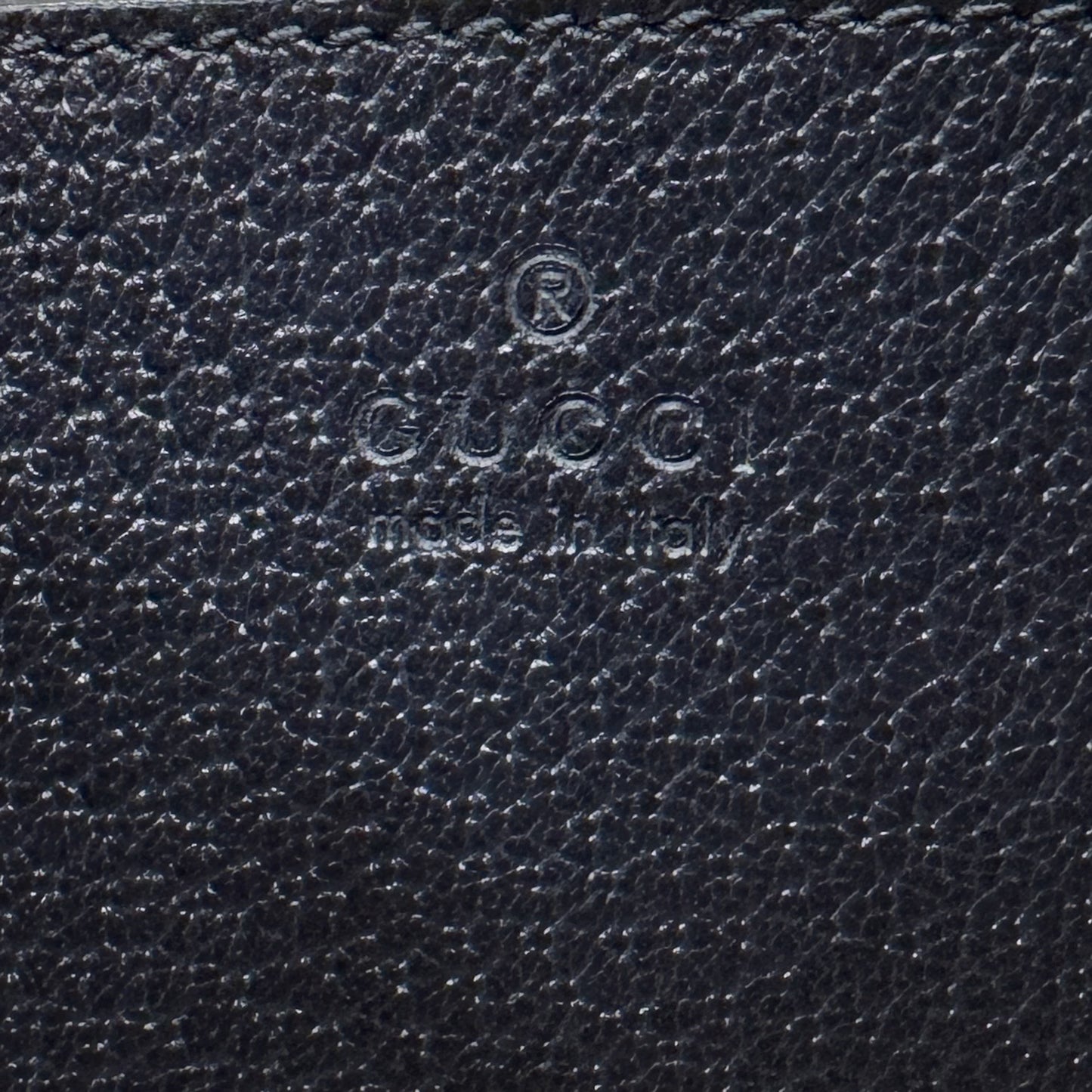 Gucci GG Supreme Monogram Navy Red Stripe Ophidia Crossbody Bag