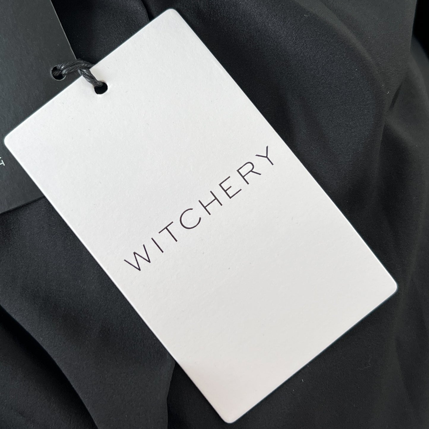 Witchery Gunmetal Sequin Single-Breasted Long Blazer AU12–14 ~ Large