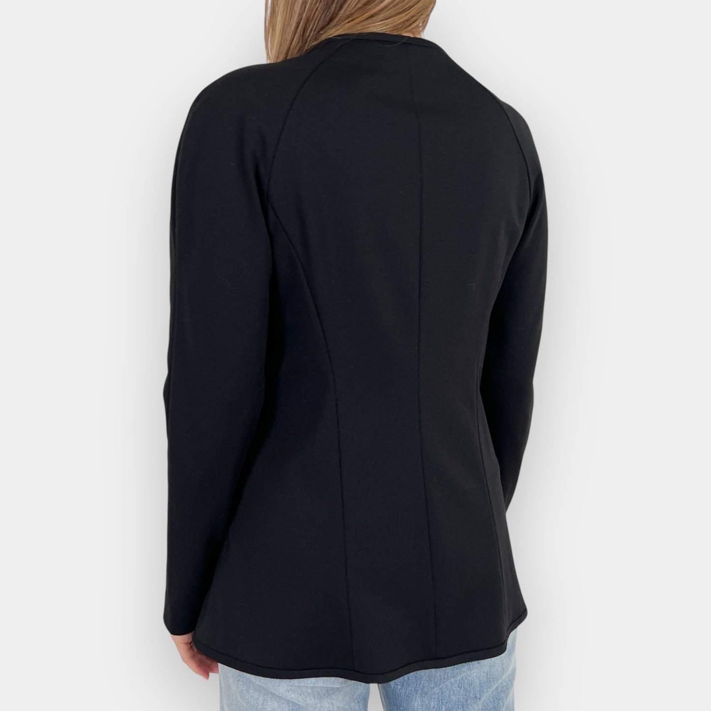 Emporio Armani Black Zip Jacket AU10 ~ IT42