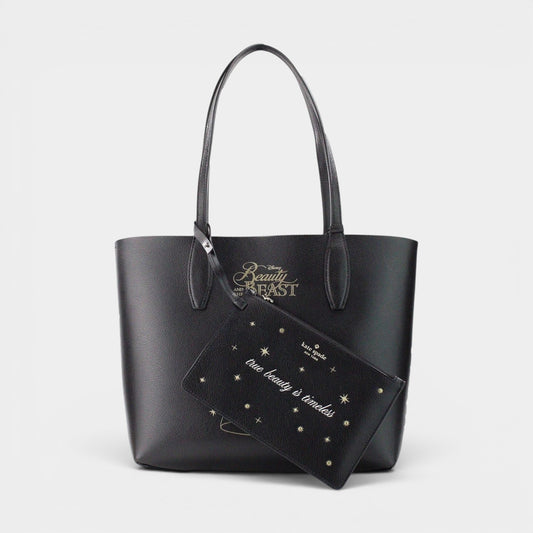 Kate Spade x Disney Beauty & The Beast Leather Reversible Tote Bag