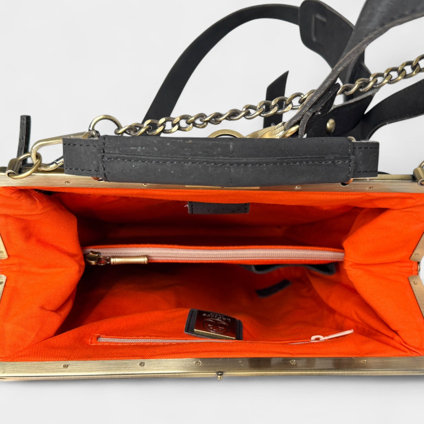 Laflore Paris Black Bobobark 3 in 1 Cork Laptop Bag