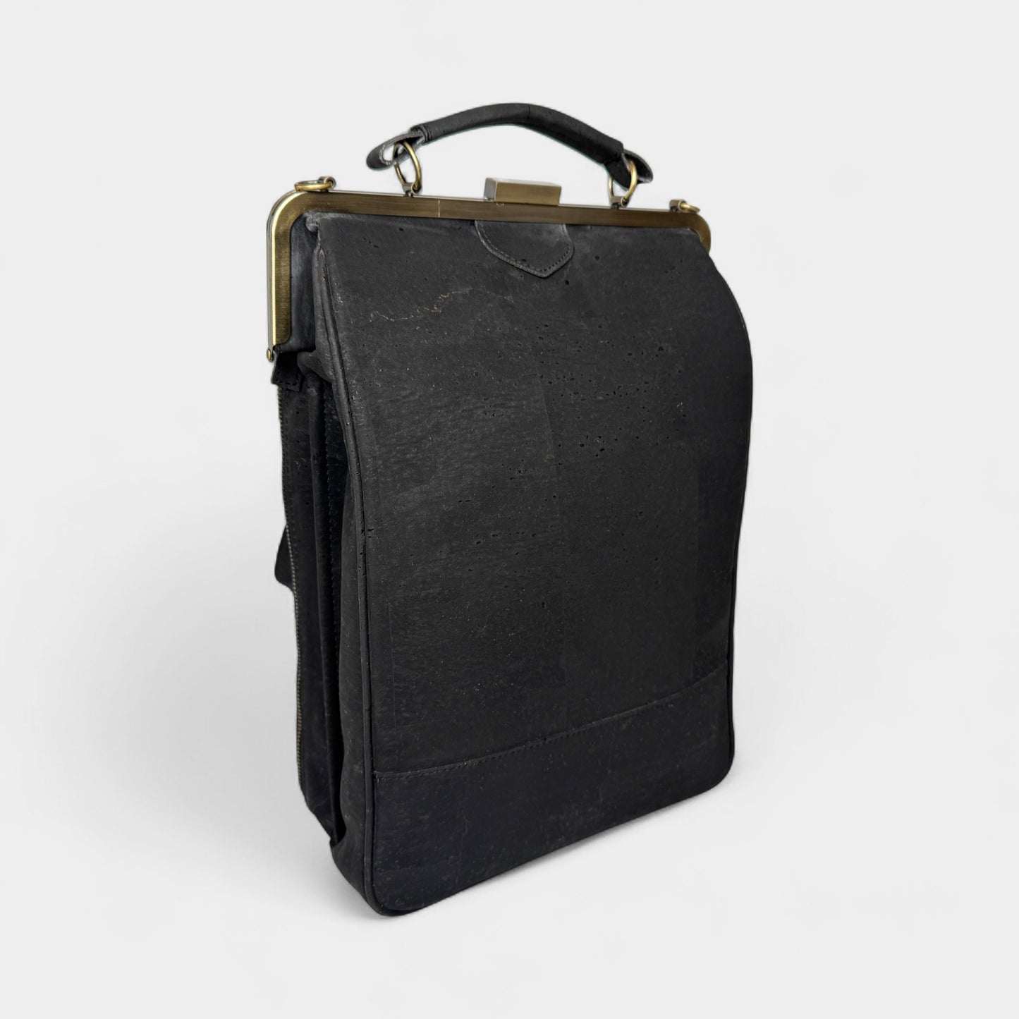 Laflore Paris Black Bobobark 3 in 1 Cork Laptop Bag