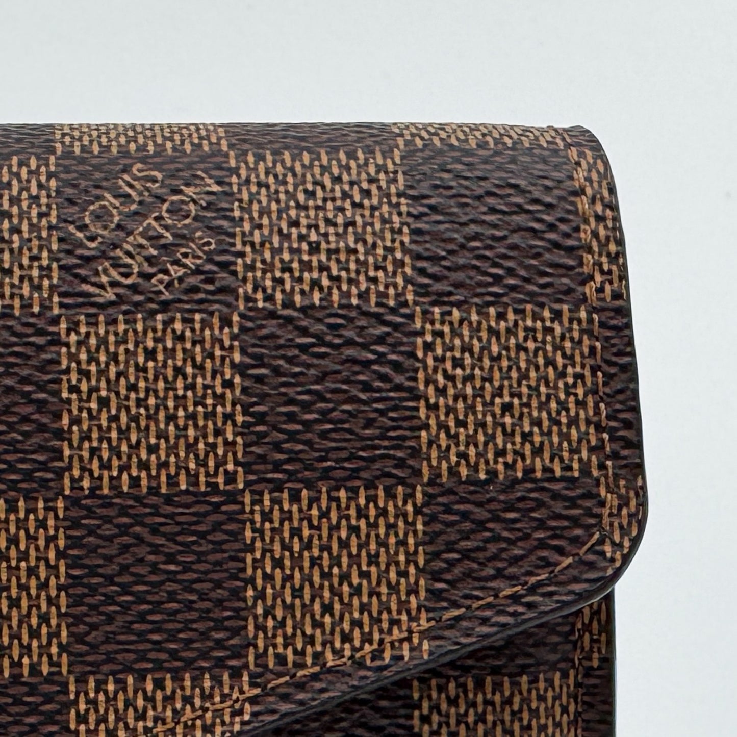Louis Vuitton Brown Damier Ebene Sarah Wallet
