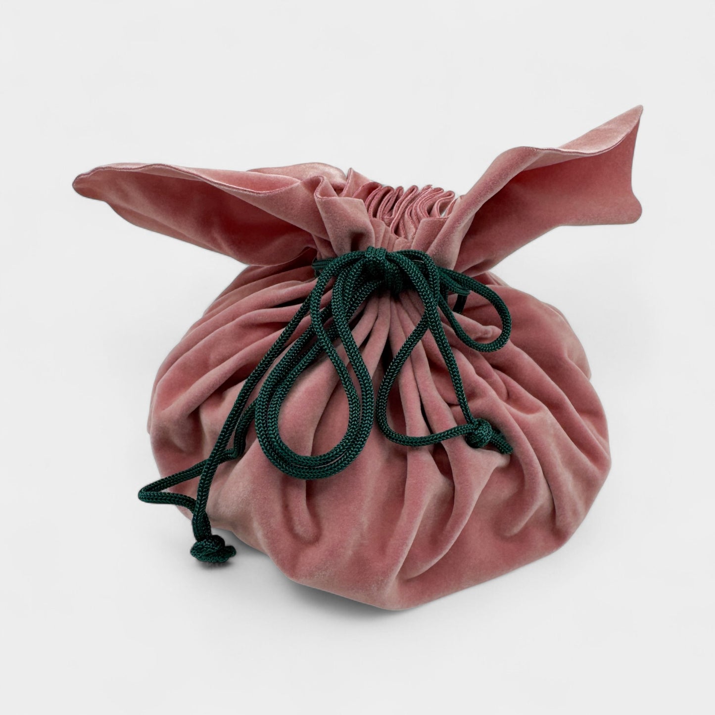 Ophelia Black Murano Glass Beaded Ribbon Necklace