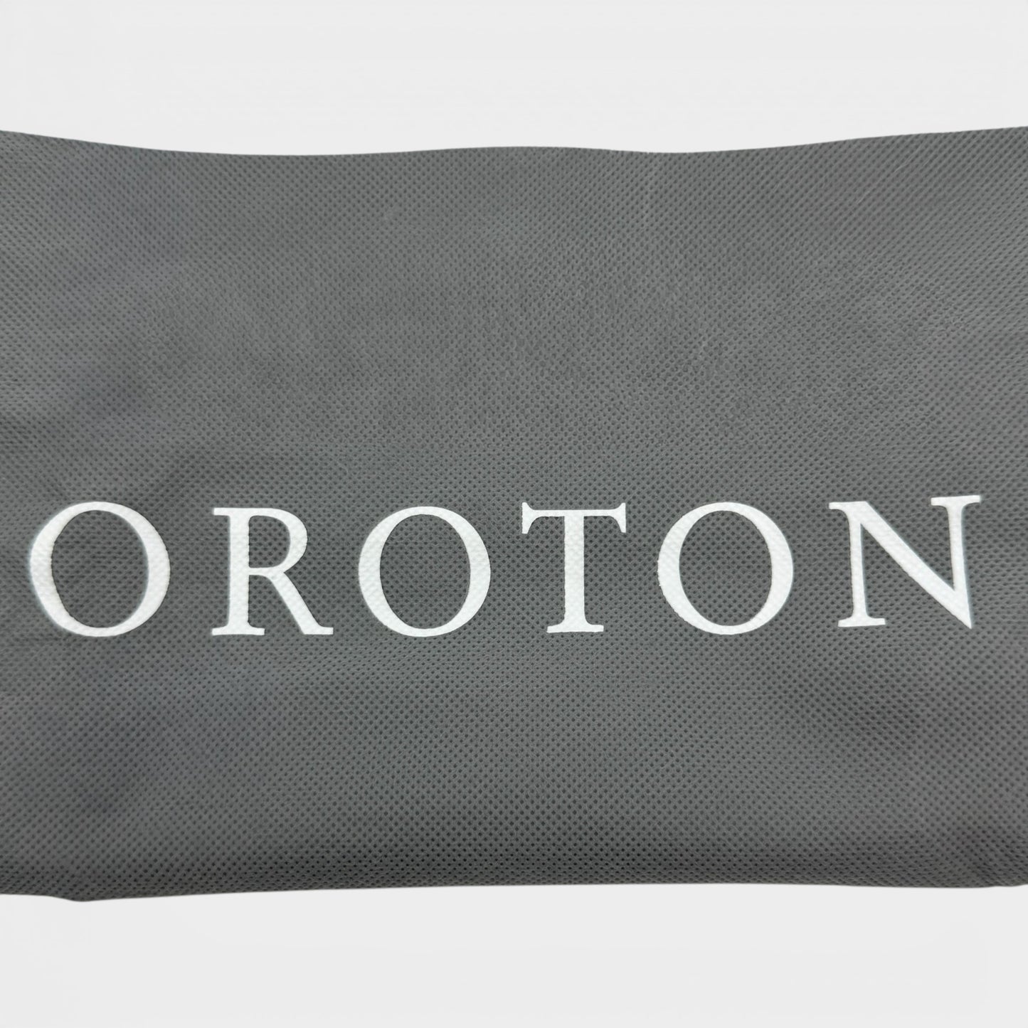 Oroton Black Saffiano Leather Inez Slim Crossbody Bag
