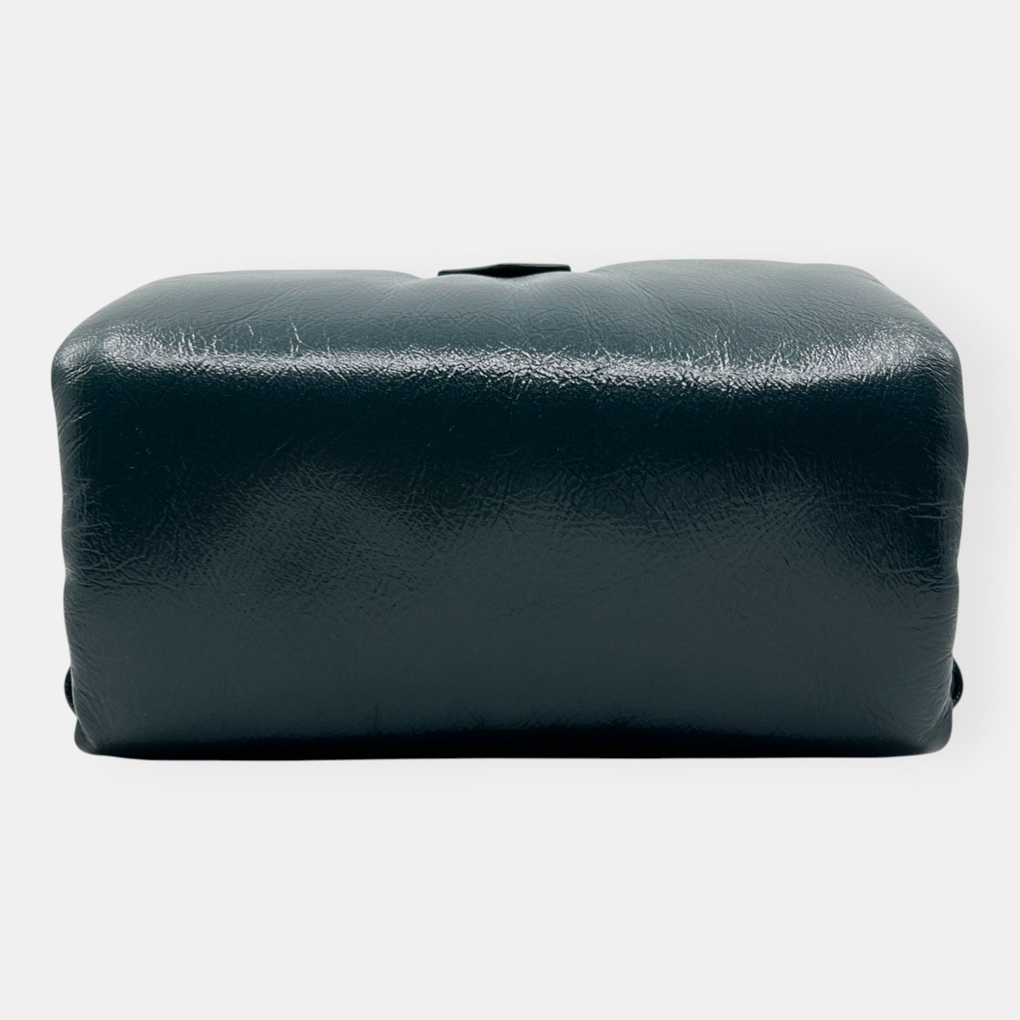 Scanlan Theodore Forest Green Leather Small Pillow Bag