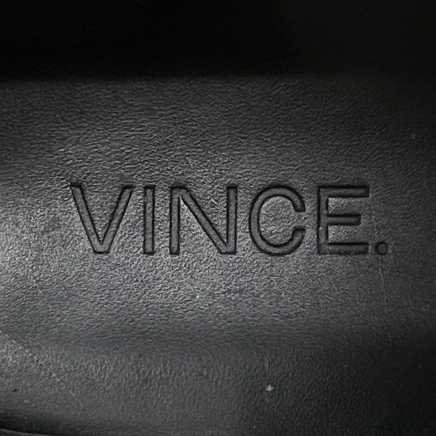 Vince Black Snake-Embossed Rayner Sneakers EU38 ~ AU7