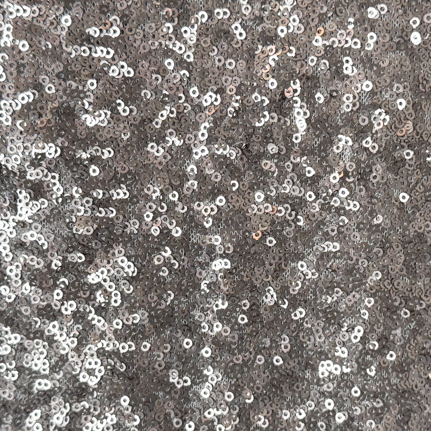 Rabens Saloner Silver Sequin Sleeveless Top Small ~ AU8-10