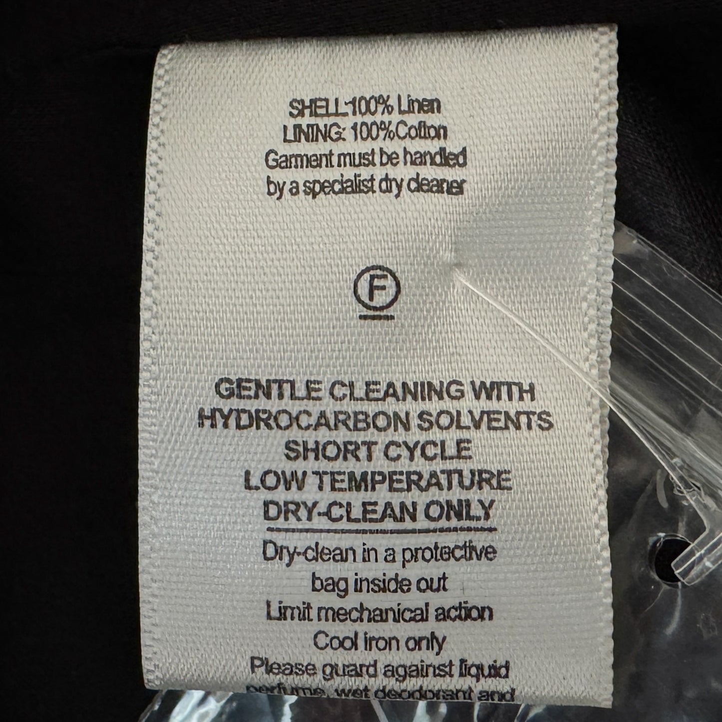 Rachel Gilbert Black Linen Capri V-Neck Midi Dress Small ~ AU6
