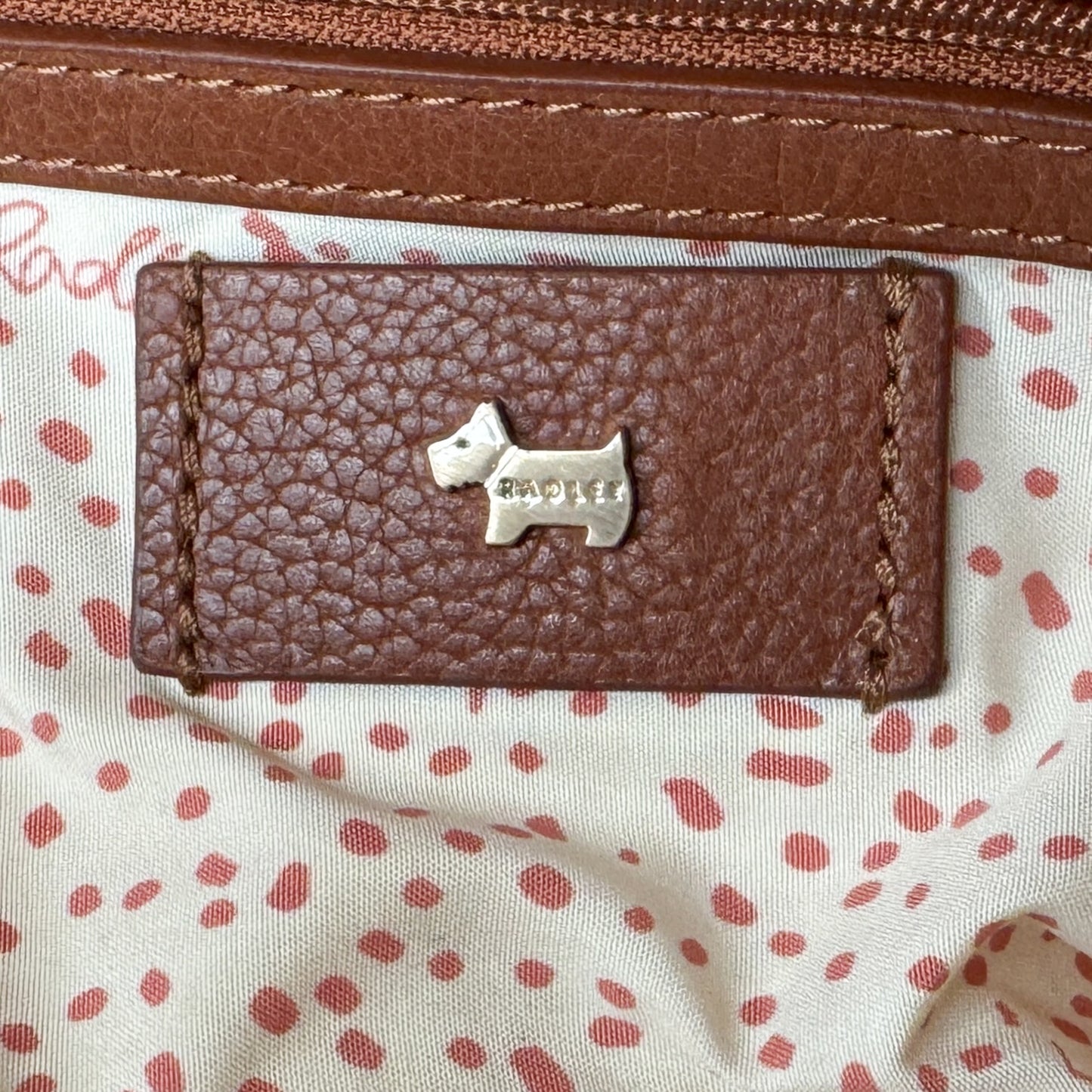 Radley London Dukes Place Tan Brown Leather Shoulder Bag