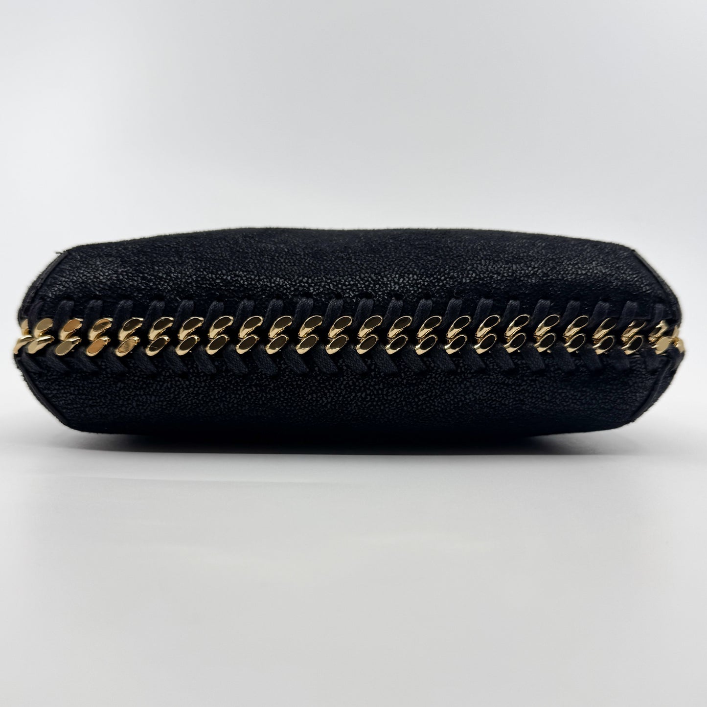 Stella McCartney Black Falabella Zip Mini Shoulder Bag