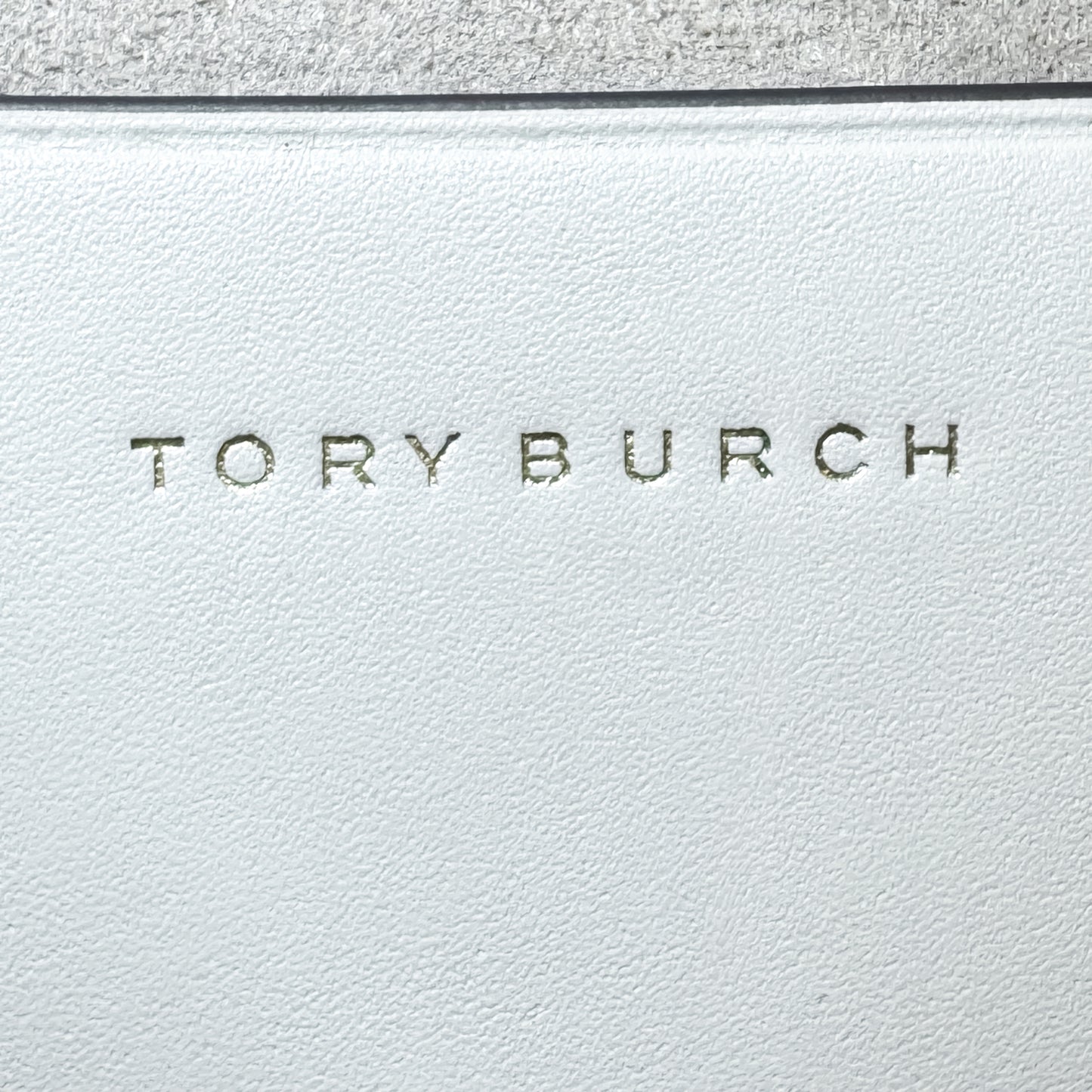 Tory Burch T Cream Leather Beige Jacquard Drawstring Bucket Bag