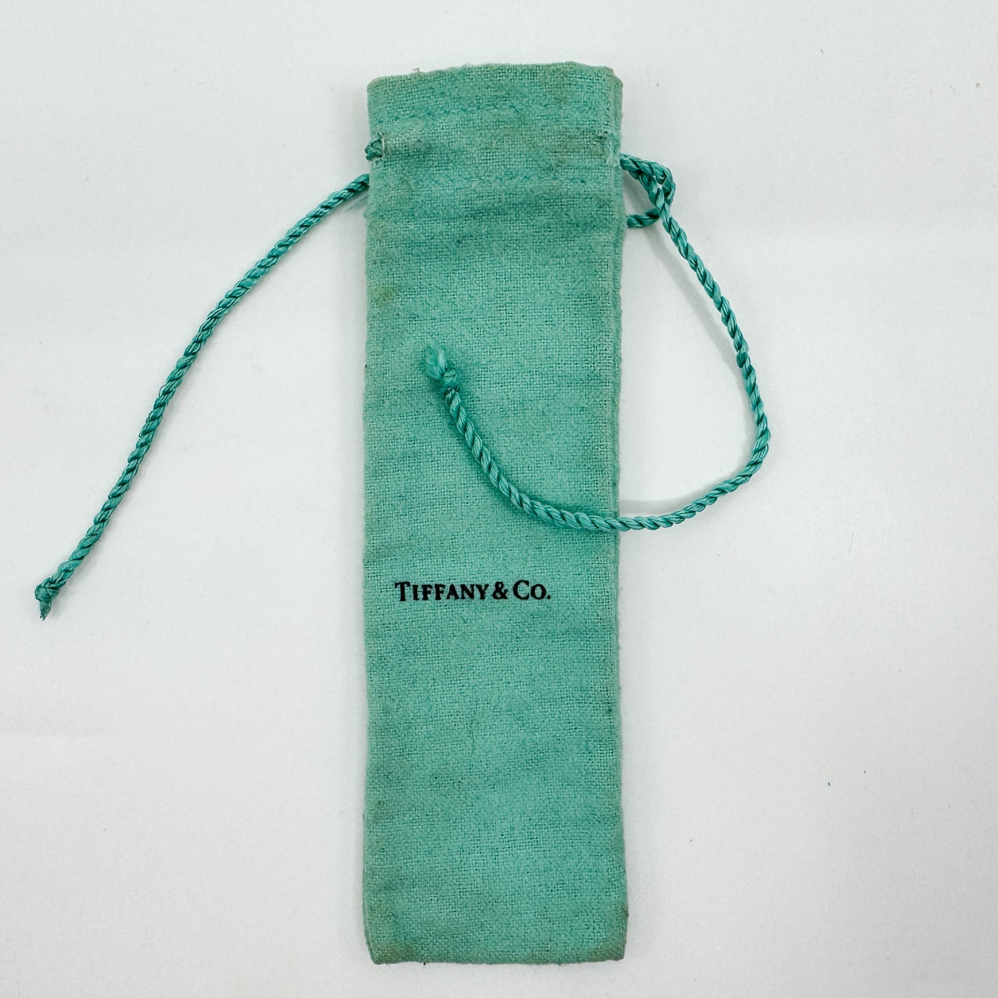 Tiffany & Co. T-Clip Ball Point Stainless Steel & Gold Plated Pen