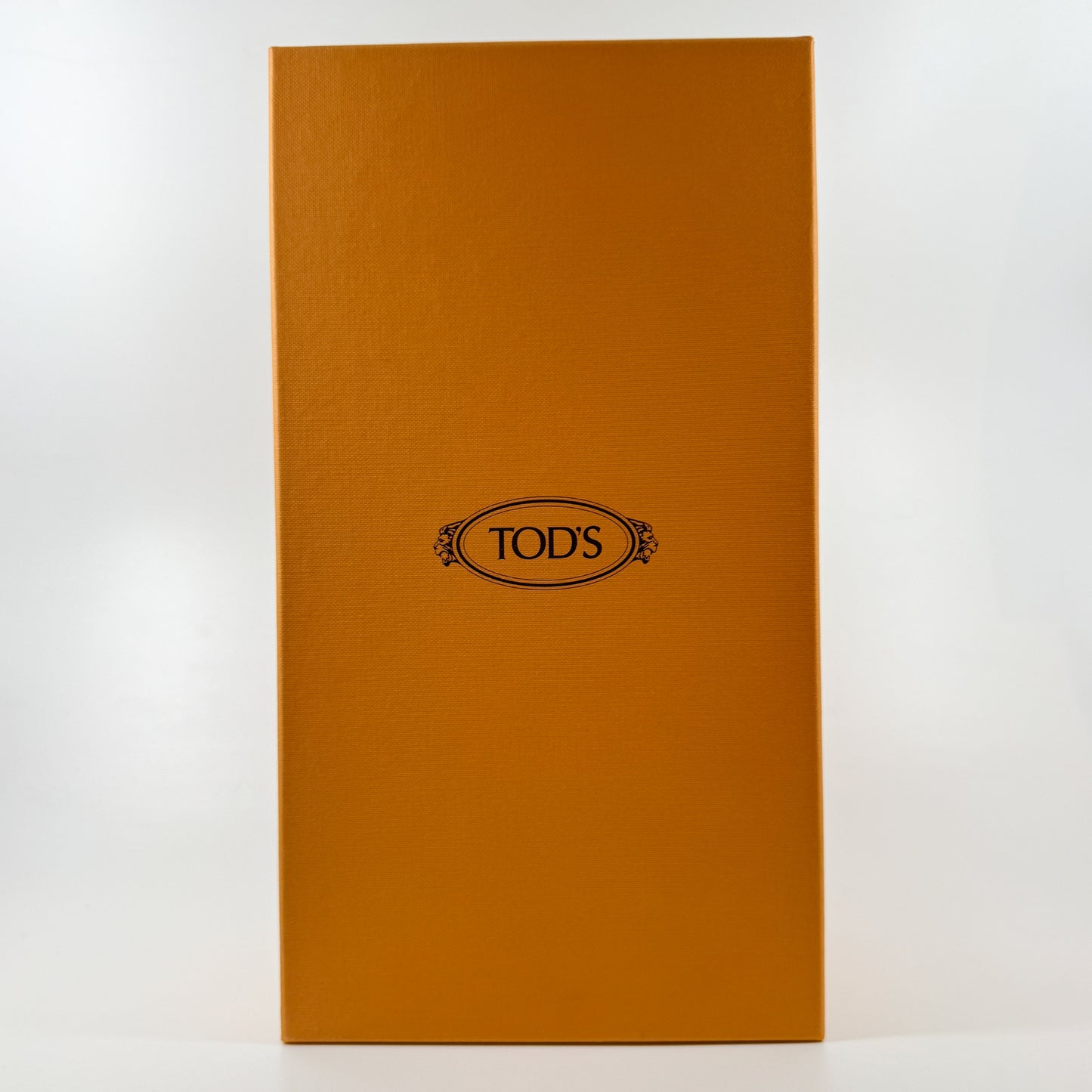 Tod's Black Leather T-Logo Ballet Flat Shoes EU38.5 ~ AU7.5