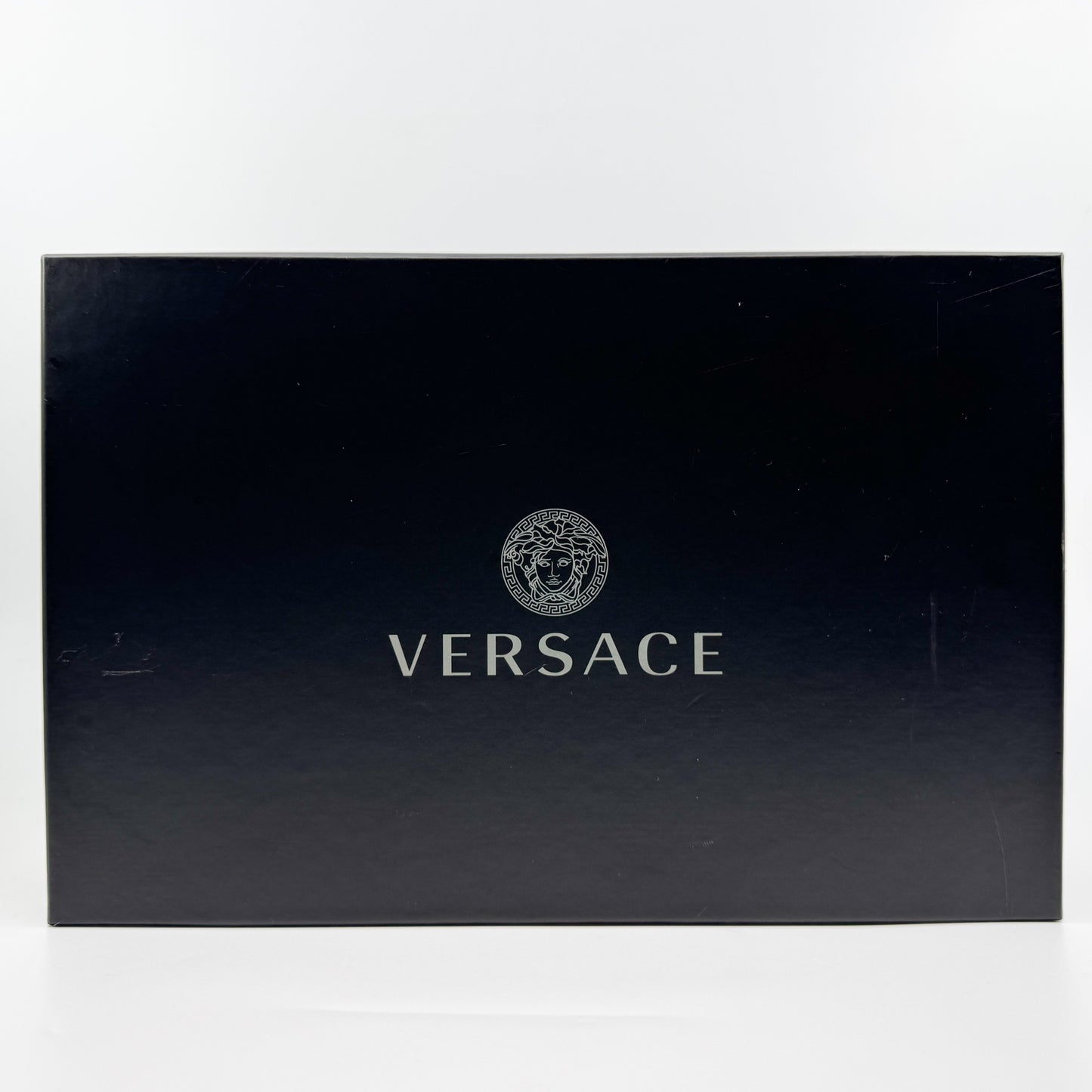 Versace White Leather Pink Medusa Low Top Sneakers EU38 ~ AU7