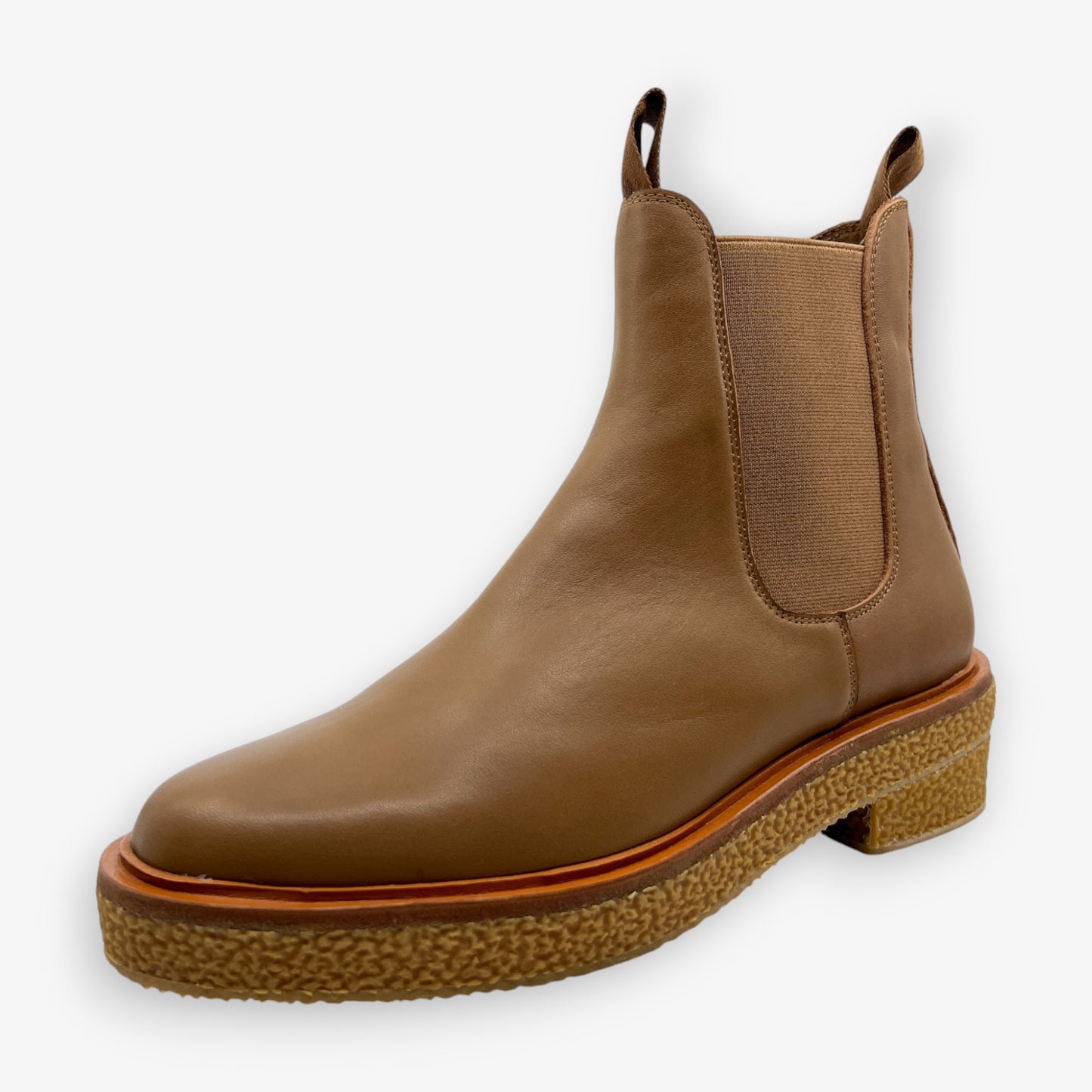 Walnut Melbourne Light Tan Leather Nic Ankle Boots EU41 ~ AU10