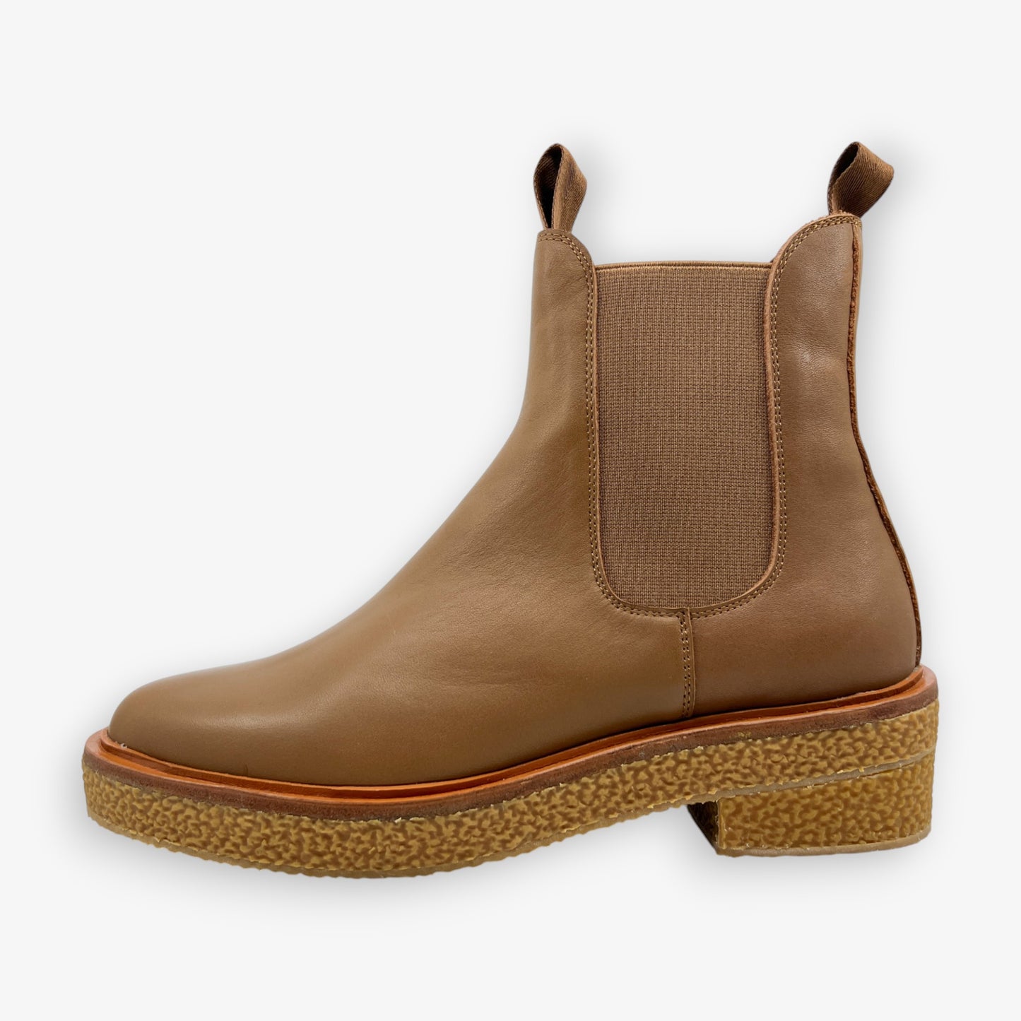 Walnut Melbourne Light Tan Leather Nic Ankle Boots EU41 ~ AU10
