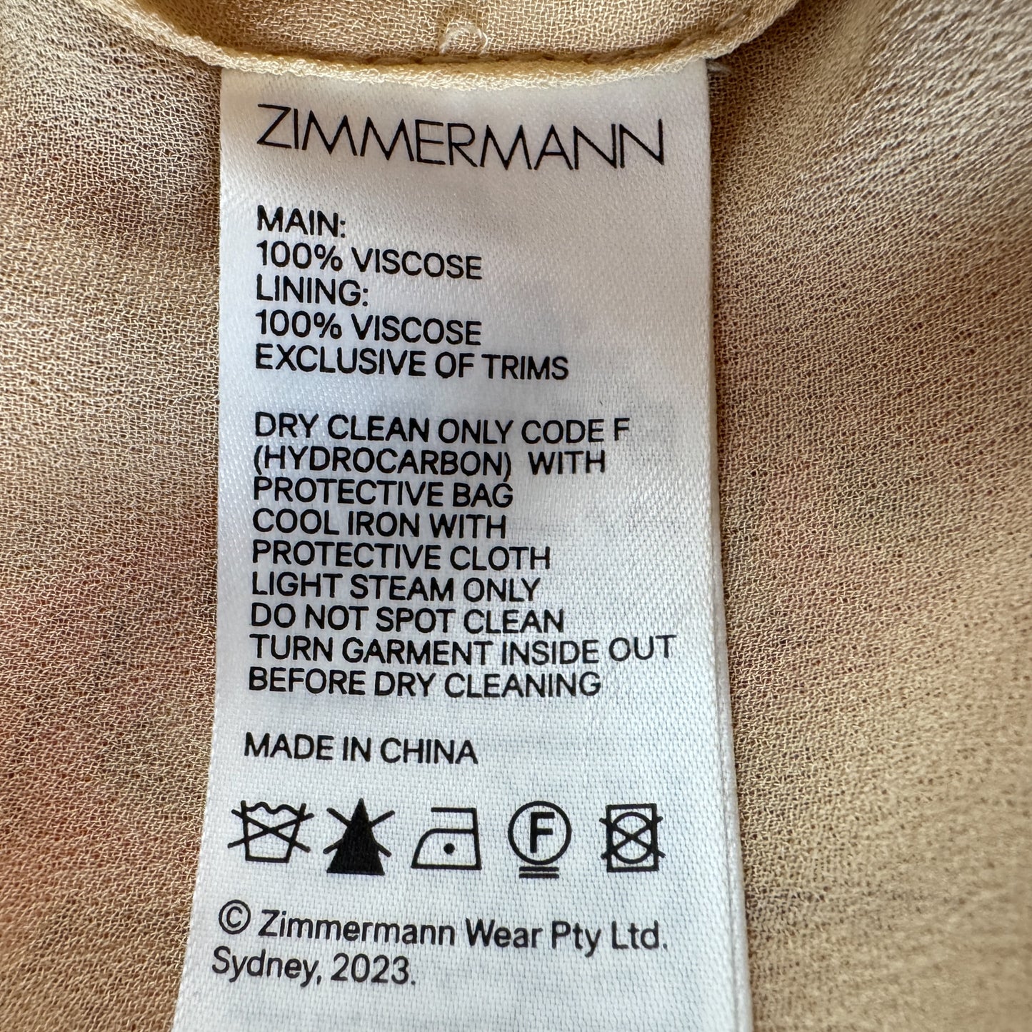 Zimmermann Tranquillity Orange Coral Paisley Flared Culottes Pants 2 ~ AU12