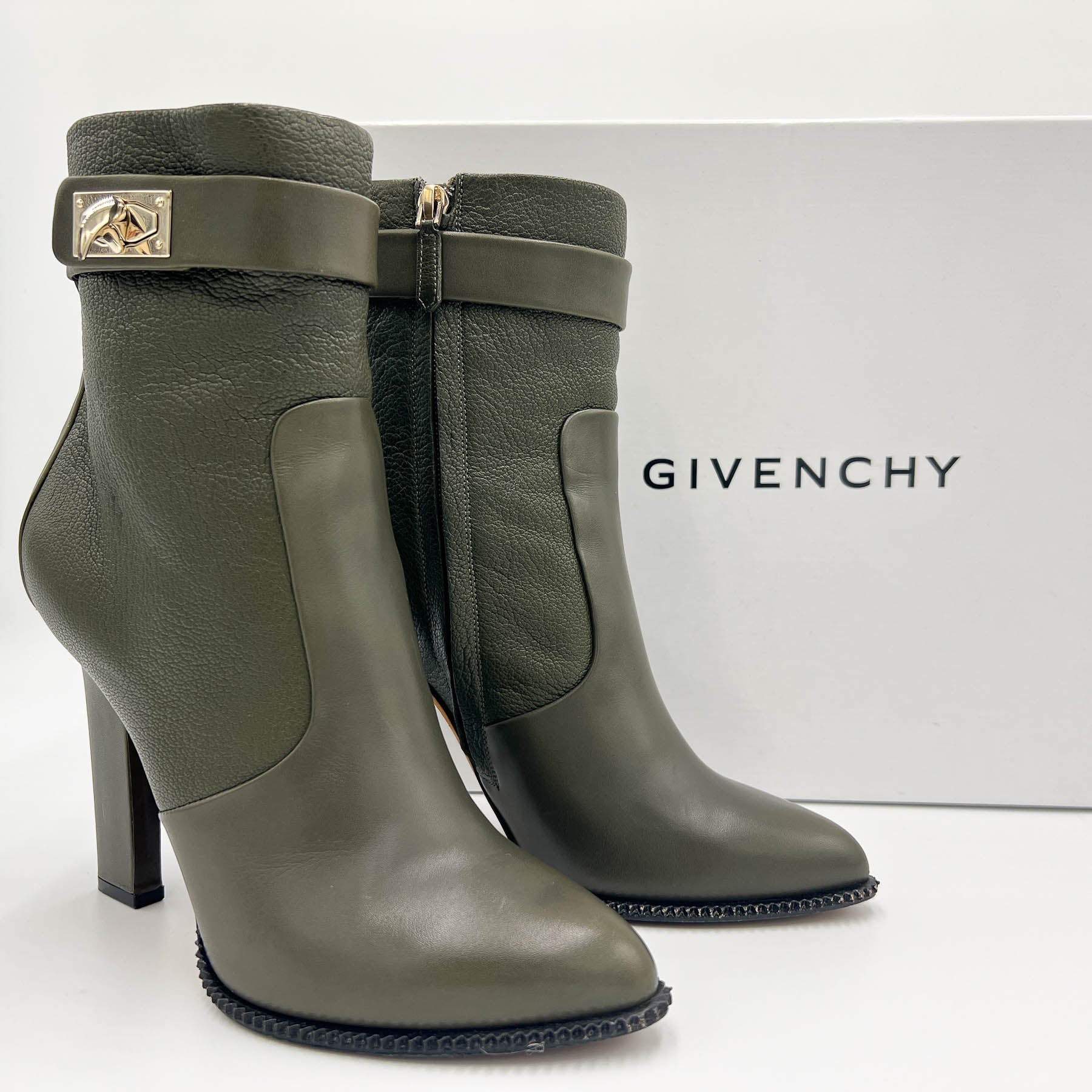 Givenchy green clearance boots