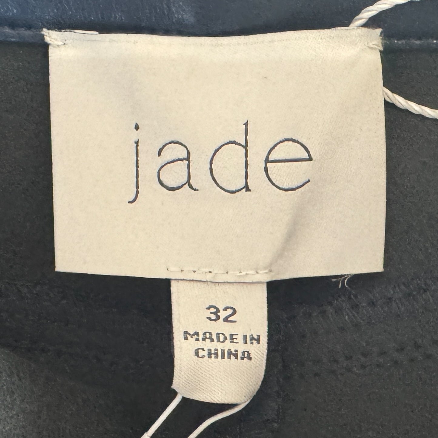 Johnny Was Navy Blue Vegan Leather Addy Pants W32 ~ AU14 [NEW]