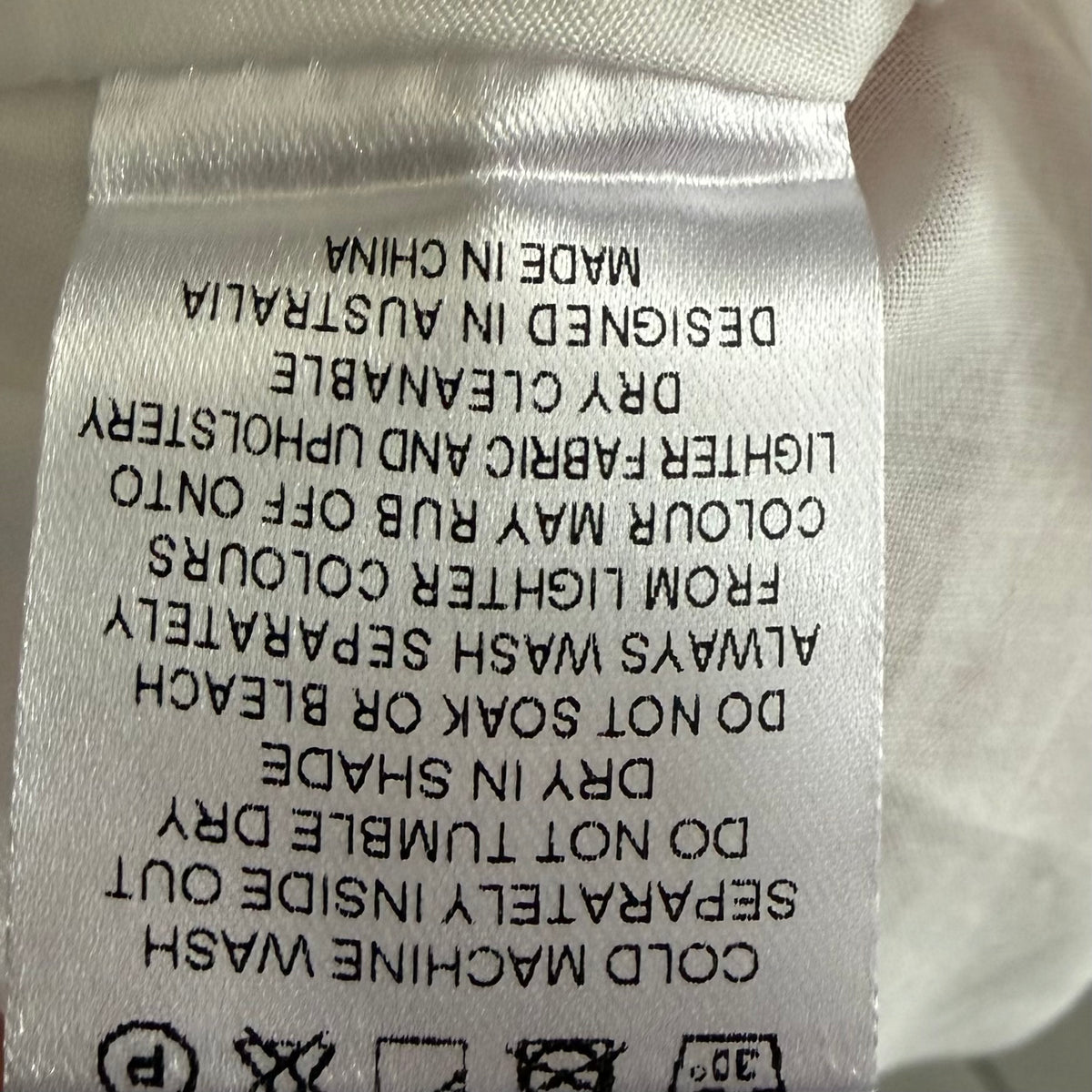 POL Butter Ivory Linen Saga Two Tone A-Line Dress Small ~ AU8 [NEW]