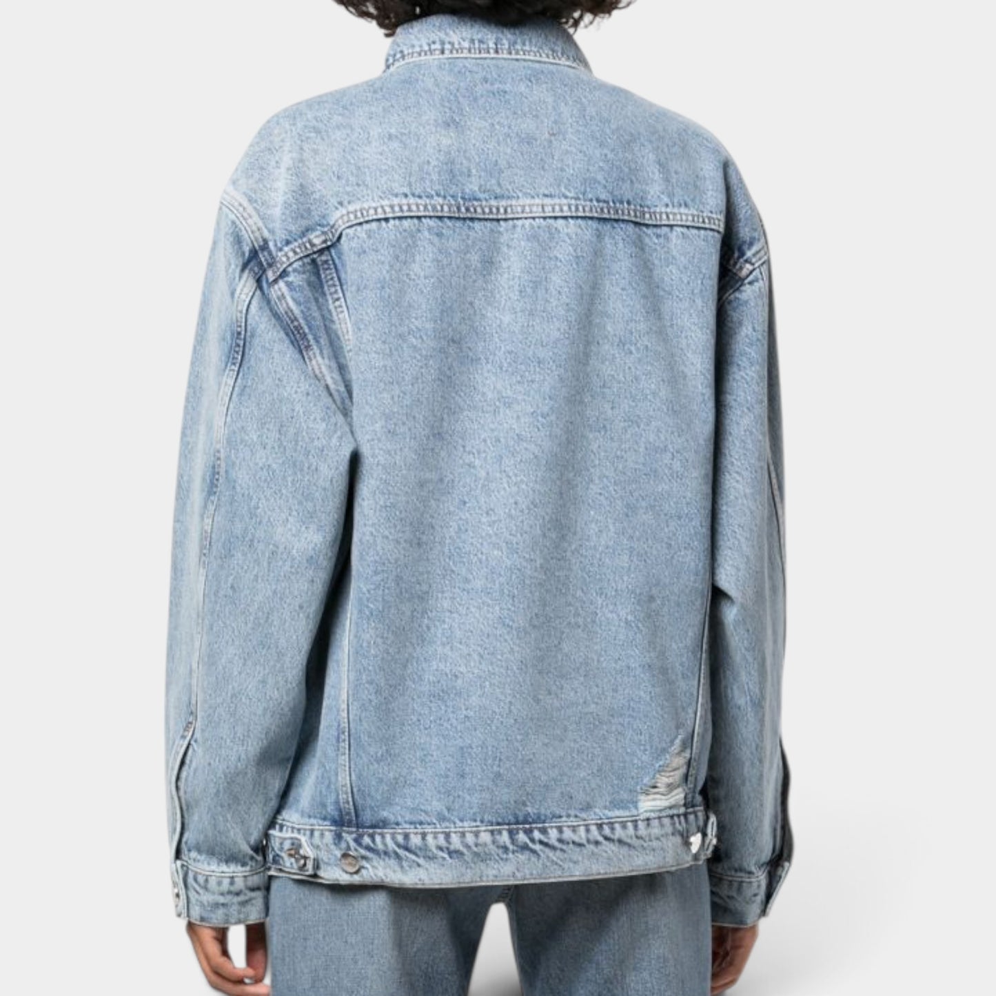 Anine Bing Blue Wash Denim Rory Jacket Medium ~ AU10-12